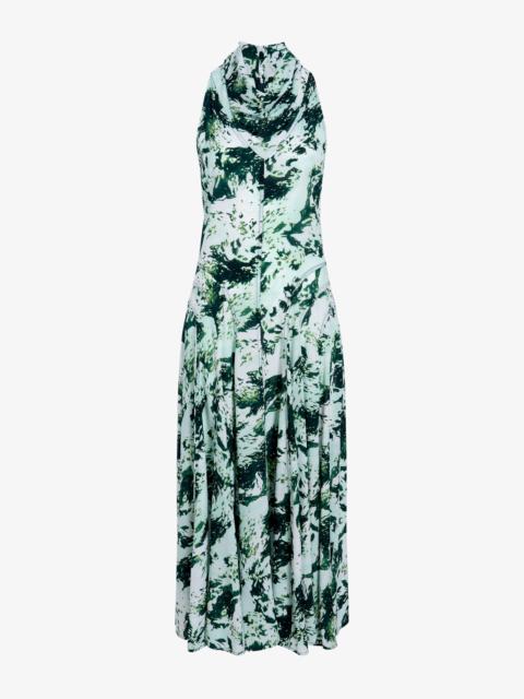 Proenza Schouler Adelide Dress in Printed Silk Viscose