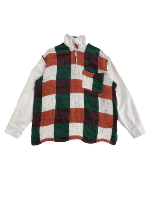 Other Designers Japanese Brand - Japanese Brand Bartack Multicolour Patchwork Sweatshirt