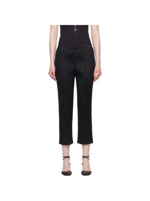 Pleats Please Issey Miyake Black Monthly Colors May Trousers