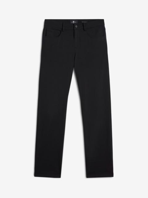 7 For All Mankind Luxe Performance Knit Straight in Black