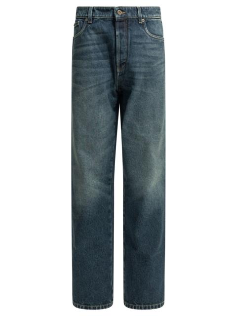 Miu Miu Miu Miu Straight-leg Jeans Blue Women