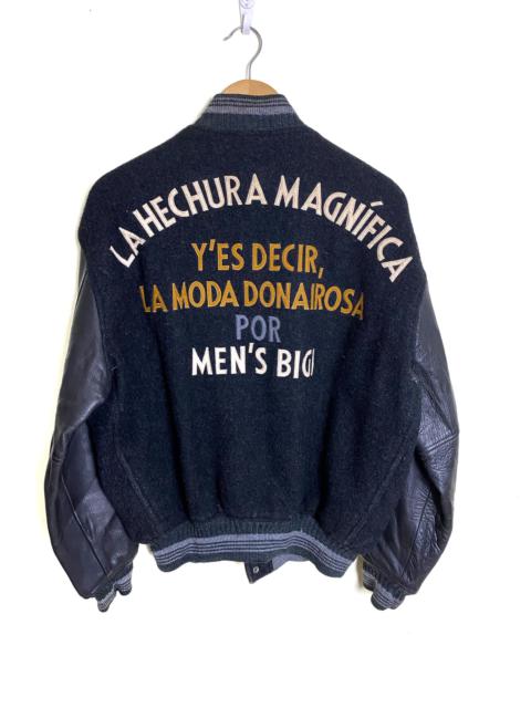 Other Designers Japanese Brand - Vintage MEN’S BIGI Wool Leather Varsity Jacket