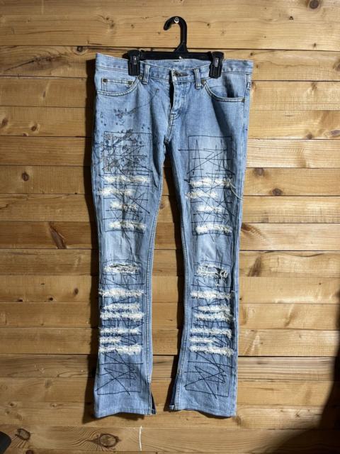 Hysteric Glamour Vintage hysteric glamour distressed jeans