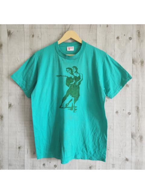 Other Designers Vintage Ballet Dancer Printed TShirt Made In USA