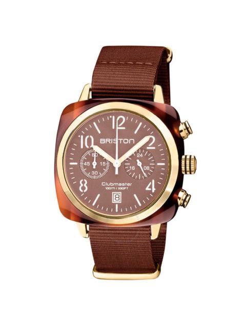 Briston - Briston Clubmaster Brown Dial Men's Watch 20140.PYAT.37.NTCH