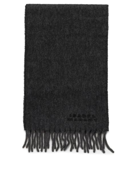 Isabel Marant Isabel Marant Firny Fringed Scarf Grey
