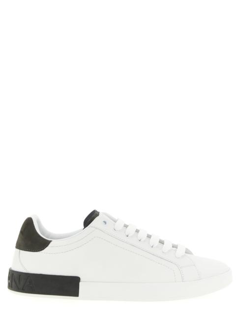 Dolce & Gabbana Dolce & Gabbana Men 'Portofino' Leather Sneakers