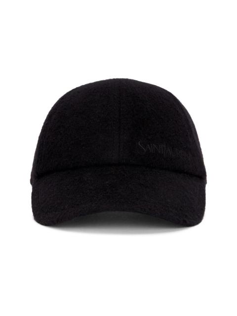 SAINT LAURENT Saint Laurent Womens Embroidered Cap