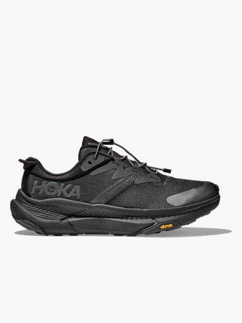 HOKA Men's Transport Shoes in Black/Black