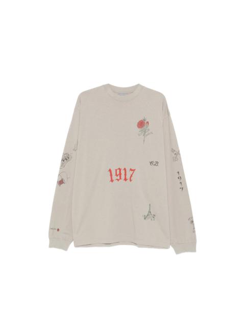 BALENCIAGA Balenciaga Grey T-Shirts & Vests - T-Shirts Men