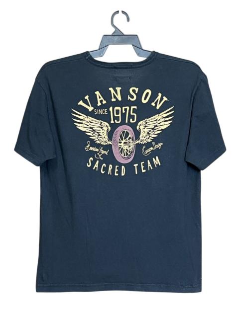 Other Designers GRAIL🔥VANSON LEATHERS CALIFORNIA SACRED TEAM TEE SHIRT