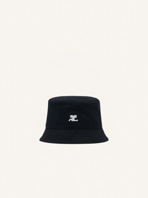 SIGNATURE COTTON BUCKET HAT