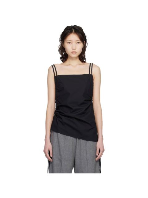 BASERANGE Black Pictorial Strap Camisole