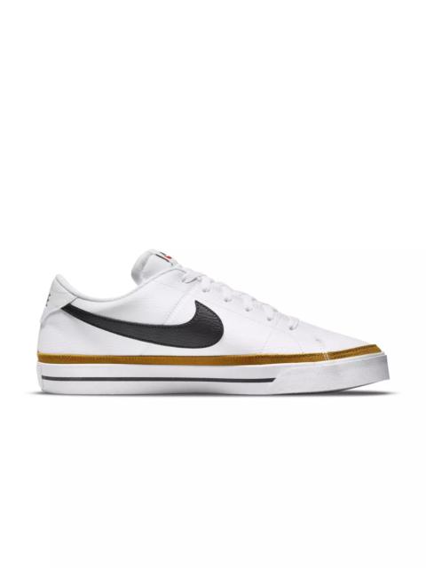 Nike Court Legacy "White/Black/Desert Ochre" Men's Shoe