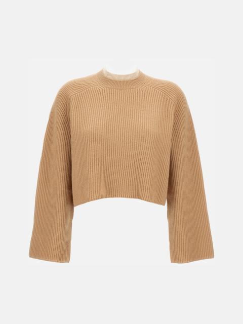 Max Mara Max Mara Women Ribbed Double-Collar Pullover