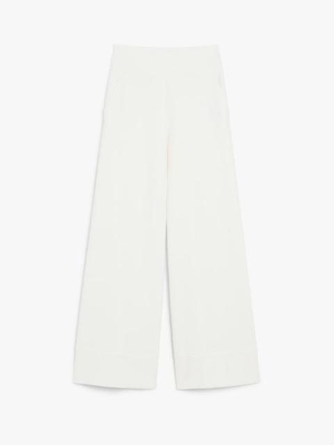 Other Designers Max Mara Pure Flared Pants In Technical Jersey