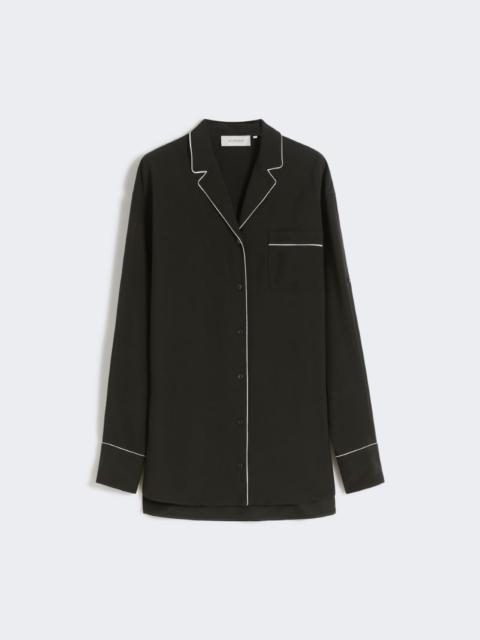 Sportmax Satin overshirt - black