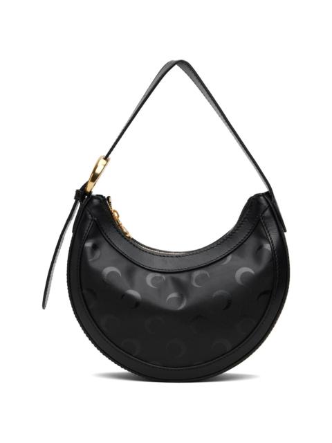 Marine Serre Black Moon Canvas Eclips Mini Bag