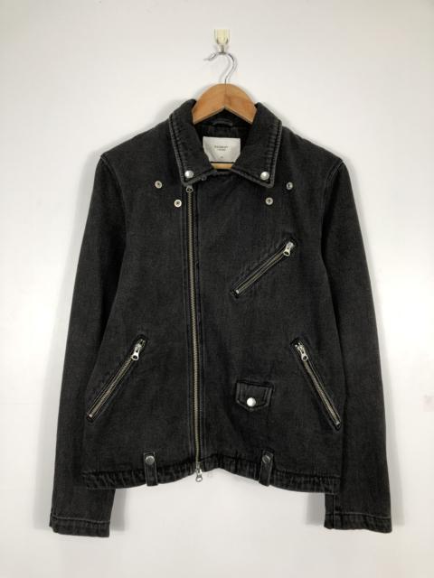 Other Designers Japanese Brand - Japanese Brand Browny Denim Perfecto Jacket