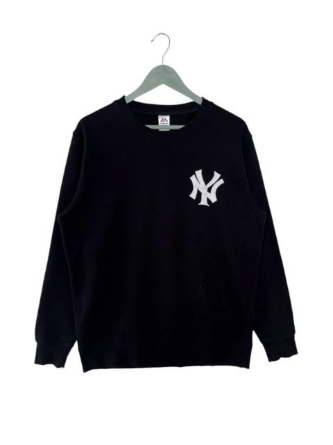 Other Designers Majestic - Vintage Y2K New York Yankees Sweatshirt