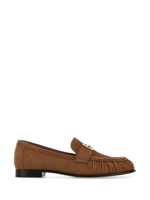 FENDI Fendi Women Biscuit Suede Loafers