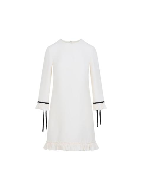 Valentino Virgin Wool Mini Dress Women