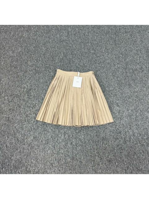 Dior Dior Beige Pleated Mini Skirt Beige