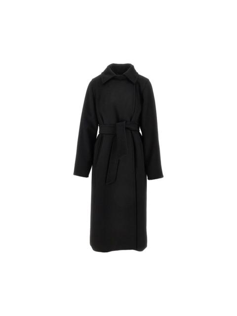 Max Mara Max Mara Manuela Camelhair Coat Black