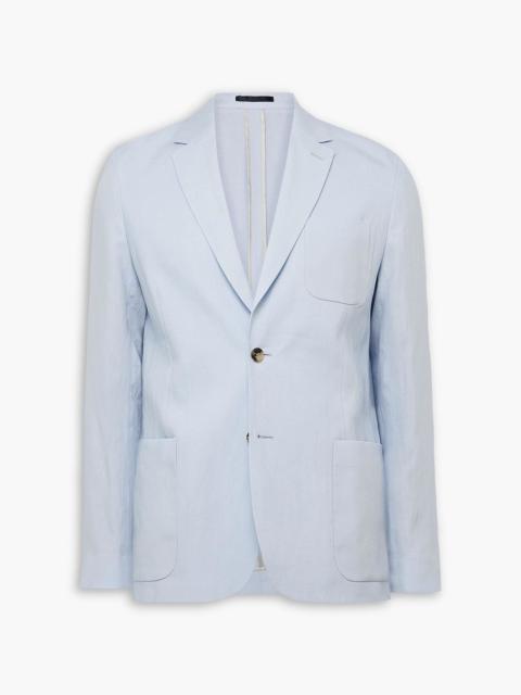 Paul Smith Unstructured linen suit jacket