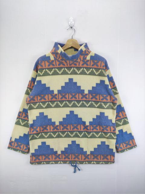 Other Designers Vintage Navajo Design CP Tokyo International Pullover Fleece