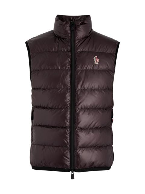 RRL by Ralph Lauren Print Indigo Fleece Vest | REVERSIBLE