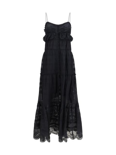 Isabel Marant Étoile Marant Etoile Paule Long Ruffled Dress