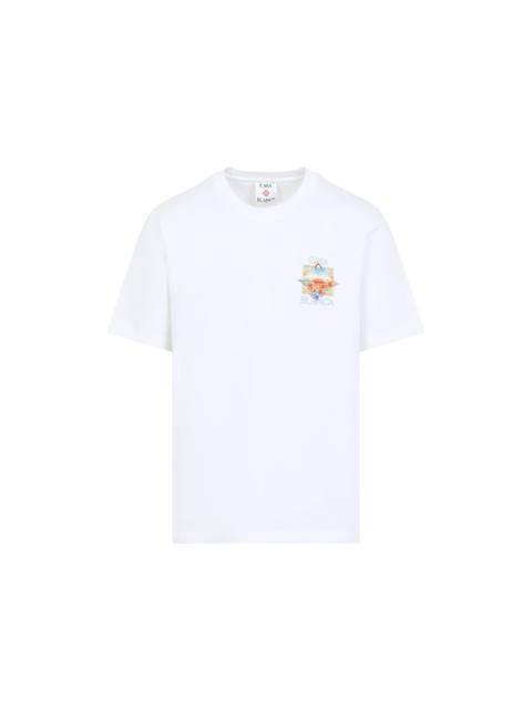 CASABLANCA Casablanca Flower Court Icon T-Shirt Men
