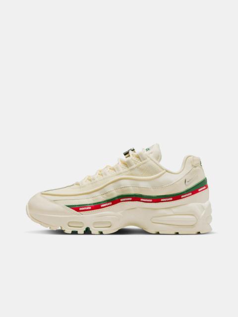 Nike UNDEFEATED Air Max 95 Sneaker in Sail/Metallic Silver/Gorge Green
