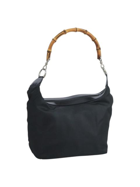 GUCCI GUCCI Bamboo Hand Bag Nylon Brown 000 2855 0531 5