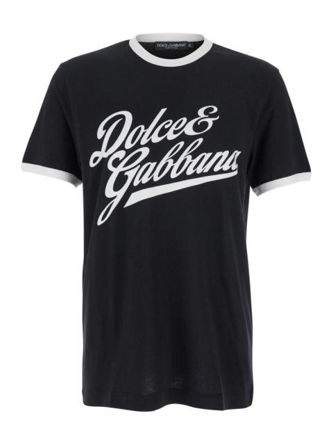 Dolce & Gabbana Dolce & Gabbana Men Logo Corsivo Grande