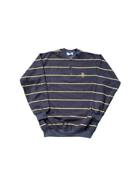 Balmain Vintage Pierre Balmain Half Button Sweatshirts Jumper