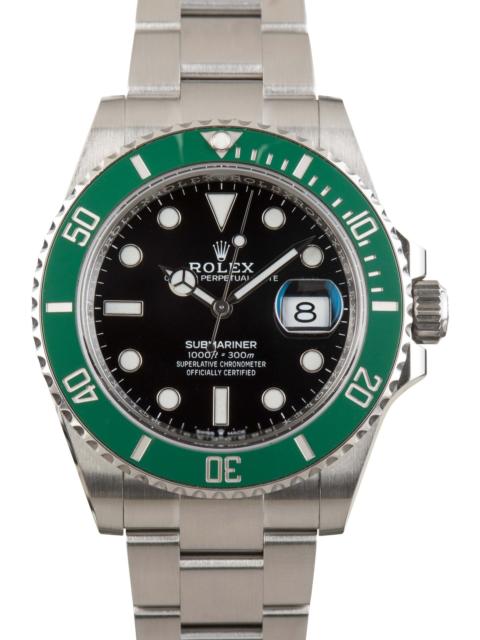 ROLEX Men's Pre-owned Rolex Submariner Ref 126610LV Starbucks