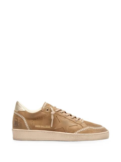 Golden Goose Ball Star in Tobacco/Gold