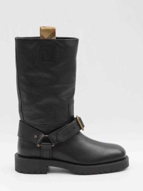 Burberry Women Saddle Boots