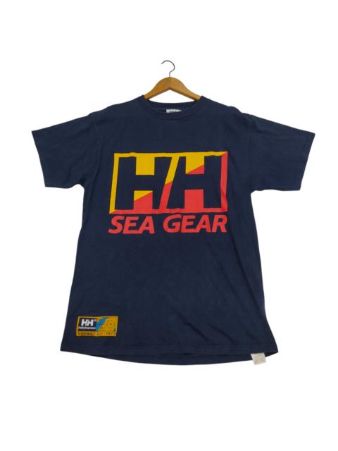 Other Designers Helly Hansen × Vintage - Vintage 90s Helly Hansen Sea Gear Tee Navy Blue Size L