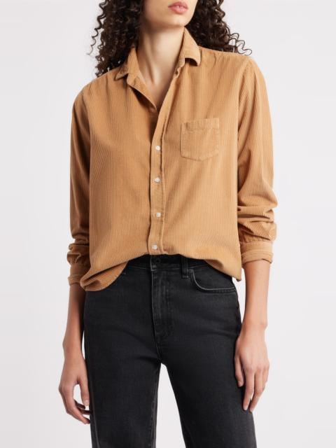 Frank & Eileen Frank & Eileen Barry Tailored Fit Corduroy Button-Up Shirt in Camel Corduroy at Nordstrom