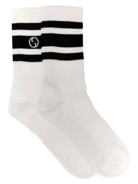 Gucci Men Nastro Web Logo Socks