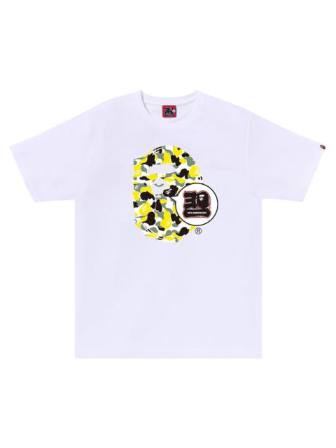 A BATHING APE® BAPE Store Osaka 30th Anniversary Ape Head Tee Set 'White'