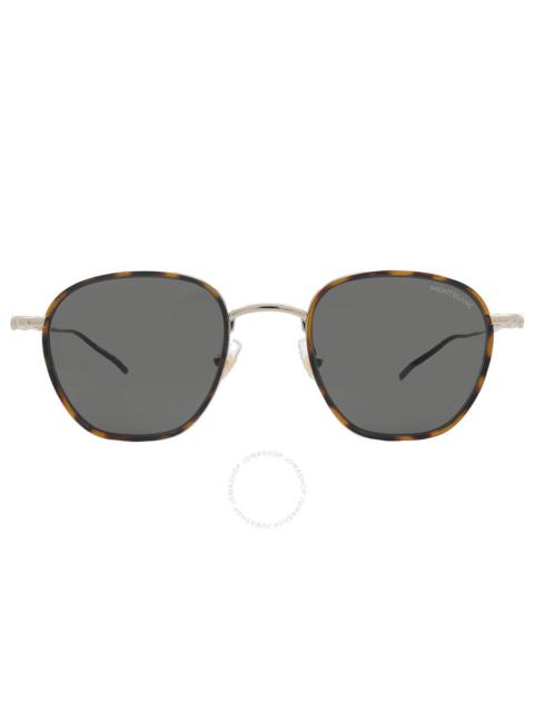 Montblanc Grey Square Men's Sunglasses MB0160S 002 49
