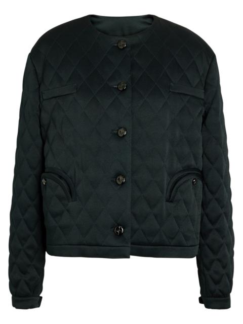 BLAZÉ MILANO Blaze Milano Quilted Satin Bolero Jacket