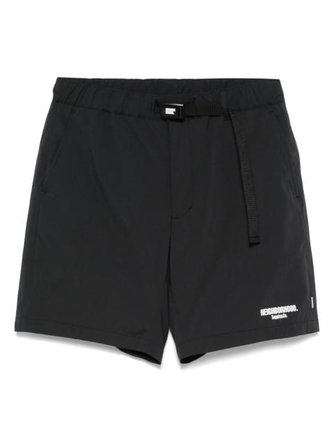 NEIGHBORHOOD logo-print shorts