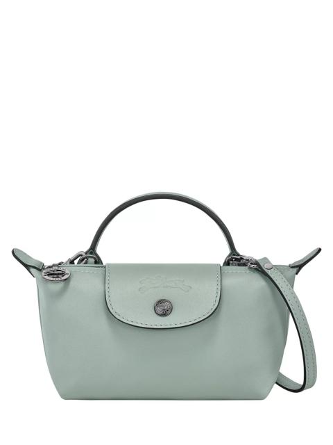 Longchamp Le Pliage Xtra Leather Mini Crossbody Pouch