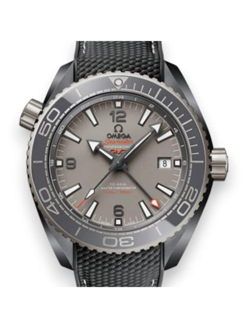 OMEGA Omega Seamaster Planet Ocean 600m GMT Automatic Chronometer Dark Grey Dial Men's Watch 215.92.46.22.