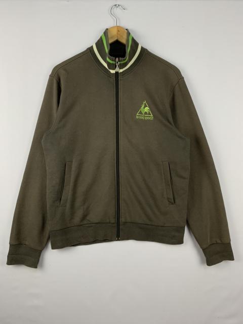 Other Designers Vintage - Le Coq Sportif Full Zipper Jacket Brown Medium